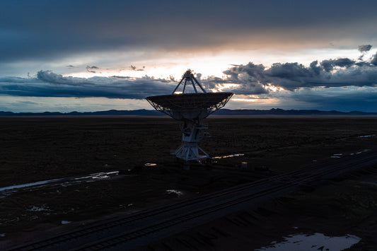 Very Large Array Sunset